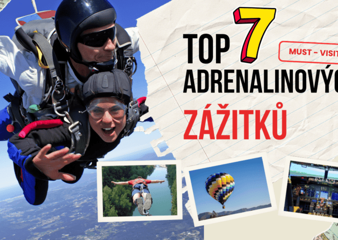 7 nejprodávanějších zážitků roku: vyberte si ten svůj a dopřejte si dávku adrenalinu